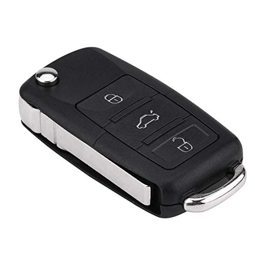 Imagen principal de Qiilu Car Key Shell Cover Fob Case, 3 botones Llave de control remoto 
