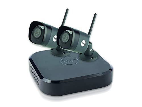 Imagen principal de Yale SV-4C-2DB4MX Kit Smart Home de Videovigilancia por WiFi, Negro