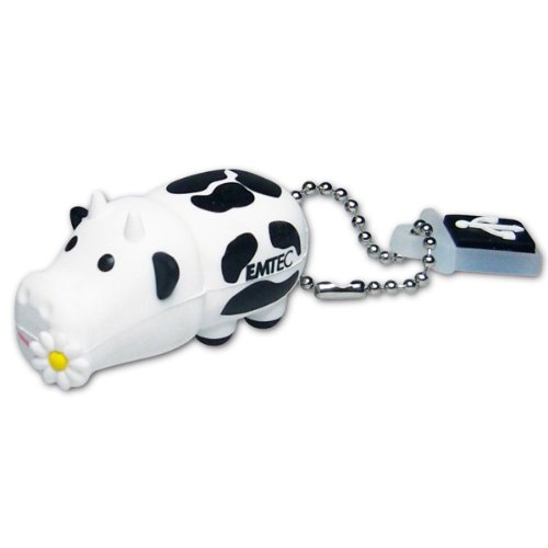 Imagen principal de Emtec M318 Animales Vaca - Memoria USB 2.0, 4 GB, Lectura 24 MB/s, Esc