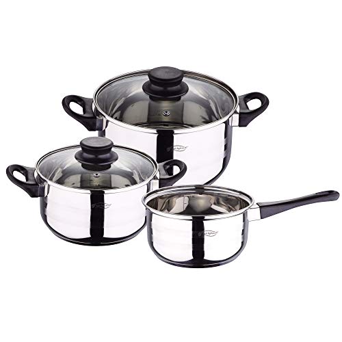Imagen principal de San Ignacio SG-8050 - Batería de Cocina, Acero Inoxidable, Plateado, 