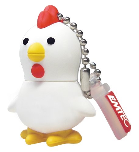 Imagen principal de Emtec M320 Granja Pollo -Memoria USB 2.0, 4 GB, Lectura 24 MB/s, Escri