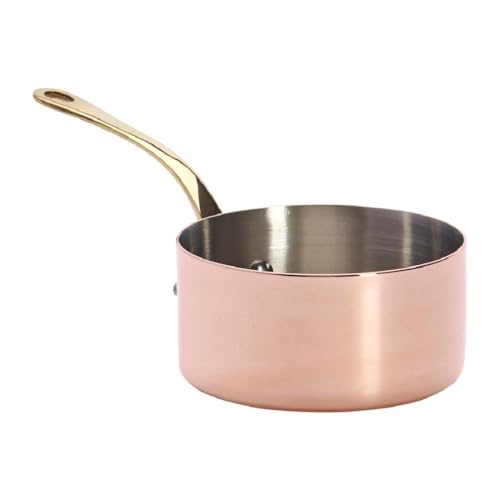 Imagen principal de De Buyer, MINI CAZO RECTO CON MANGO BRONCE 9 CM,8,1 x 9 x 7,5 cm-6445.