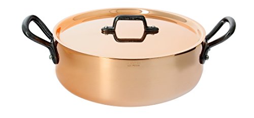 Imagen principal de Prima Matera 6461.20 niederer Olla, Cobre, Naranja, 29,5 x 20 x 8 cm