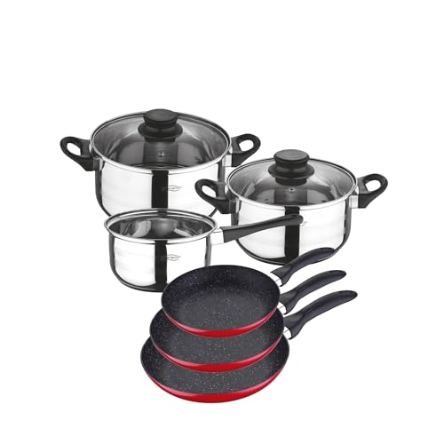 Imagen principal de San Ignacio PK357 batería de Cocina 5 Piezas y Juego de sartenes en R