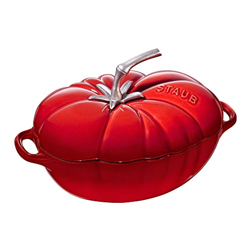 Imagen principal de Staub Cocotte Tomate 25 cm Kirschrot Forma, Hierro Fundido