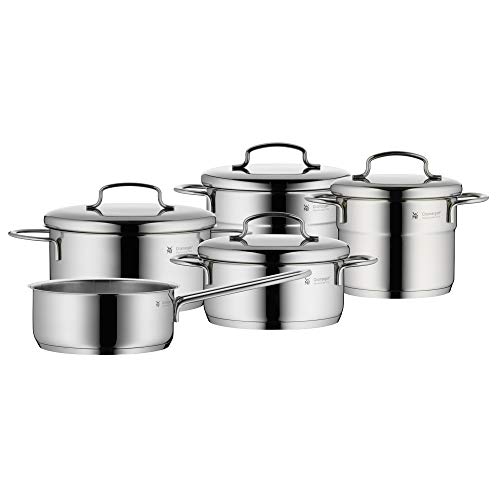 Imagen principal de WMF Mini - Batería de Cocina 5 Piezas, Acero Inoxidable Apto para Ind