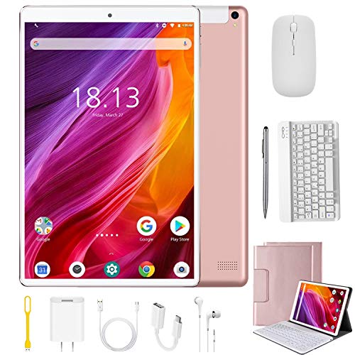 Imagen principal de Tablet 10.1 Pulgadas Android 9.0 2 en 1 Tablet PC, 4GB RAM+64GB ROM/12