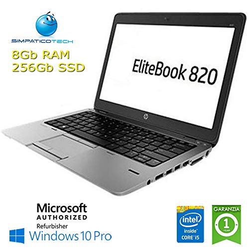 Imagen principal de Notebook EliteBook 820 G2 Core i5-5300U 8 GB 256 GB SSD 12.1in Windows