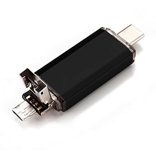 Imagen principal de MAXINDA 3 in 1 Micro USB-3.1 Typ C OTG USB-Sticks para Macbook/Android