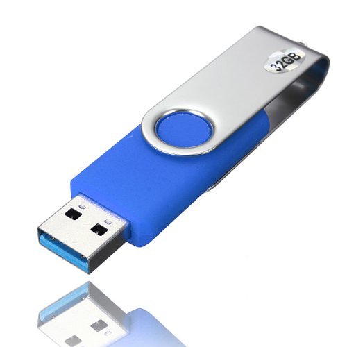 Imagen principal de Meco U Disk - Memoria USB 3.0 Plegable (8 GB/16 GB/32 GB/64 GB) Azul A