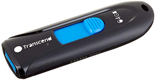 Imagen principal de Transcend JetFlash 790 - Memoria USB 3.1 Gen 1 de 64 GB, Color Negro, 