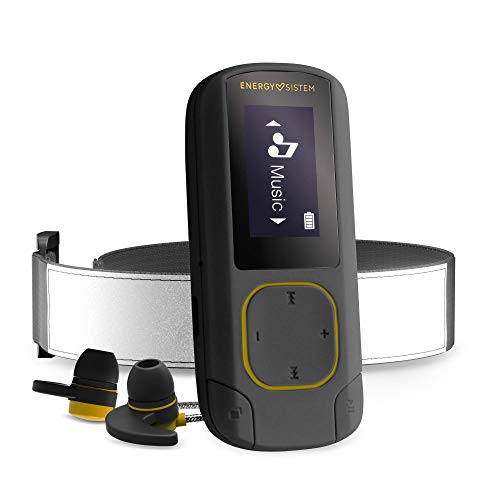 Imagen principal de Energy Sistem MP3 Clip BT Sport Amber - Reproductor MP3 (16GB, FM Radi