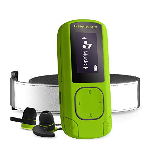 Imagen principal de Energy Sistem MP3 Clip BT Sport Greenstone - Reproductor MP3 (16GB, FM