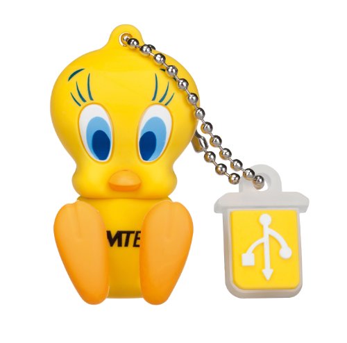 Imagen principal de EMTEC L100 - Memoria USB 2.0, 8 GB, con Figura de Piolín, Color Amari