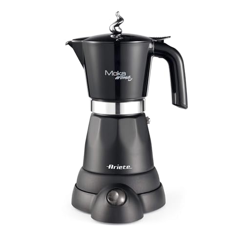 Imagen principal de Ariete 1368 Moka Aroma Moka Eléctrico 4/6 Tazas, 480W, Autoapagado, M