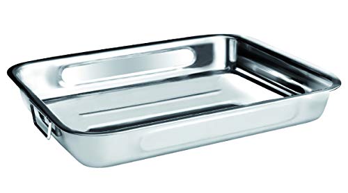 Imagen principal de Ibili Rustidera, Stainless Steel, Plateado, 40 x 28 x 7 cm