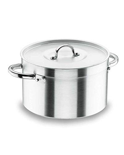 Imagen principal de LACOR - 20035 - Cacerola Alta con Tapa Chef Aluminio 34 cms