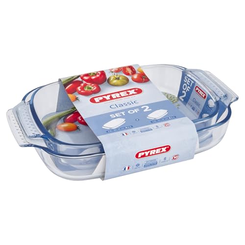 Imagen principal de Pyrex 4937622 Classic - Fuentes para Horno, 3.6l / 2.6l