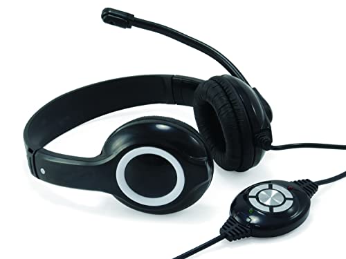 Imagen principal de HEADSET CONCEPTRONIC CHATSTAR2U2R USB MICROFONO FLEXIBLE CONTROL DE VO