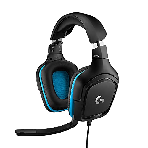 Imagen principal de Logitech G432 Auriculares Gaming con Cable, Sonido 7.1 Surround DTS:X 