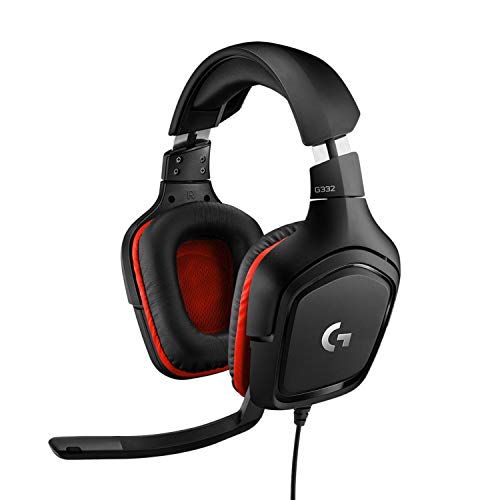 Imagen principal de Logitech G332 Auriculares Gaming con Cable, Transductores 50 mm, Almoh