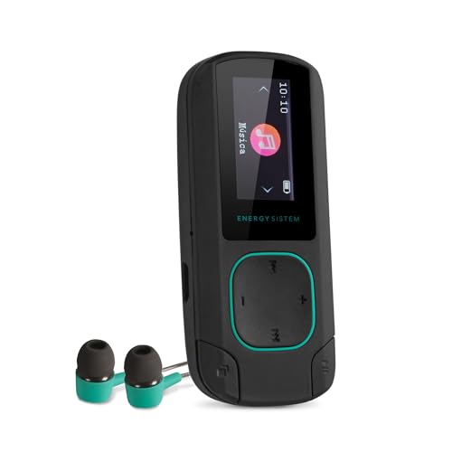 Imagen principal de Energy Sistem MP3 Clip Bluetooth Mint (8GB, Clip, Radio FM y microSD)