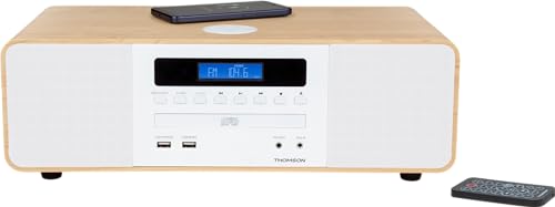 Imagen principal de Thomson MIC201IBT - Microcadena cd bluetooth, compacta HiFi, cargador 
