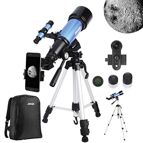 Imagen principal de Aomekie Telescopios Astronomico 70/400 Telescopio para Niños Profesio