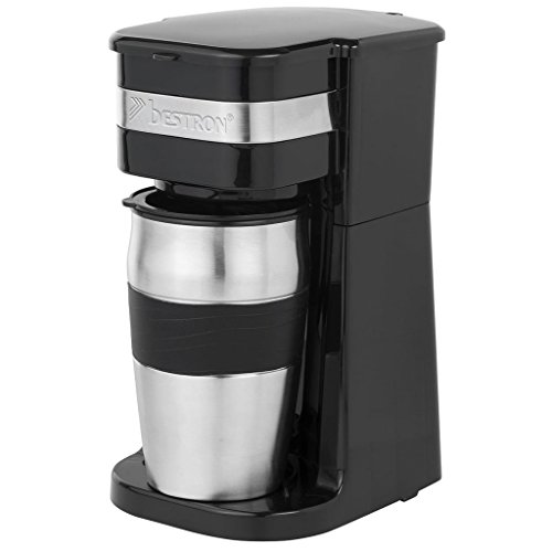 Imagen principal de Bestron Cafetera con Taza Térmica, Para Café de Filtro Molido, 2 Taz