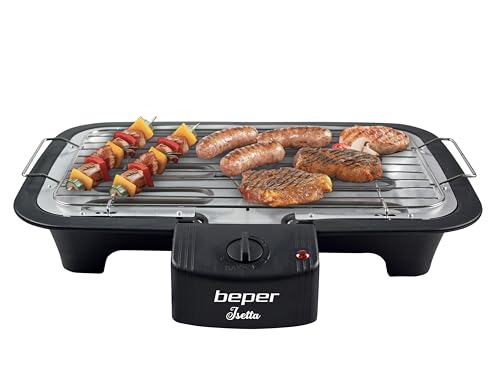 Imagen principal de BEPER BT.410 Parrilla Barbacoa Electrica - Barbacoa Sin Humo 2000 W, A
