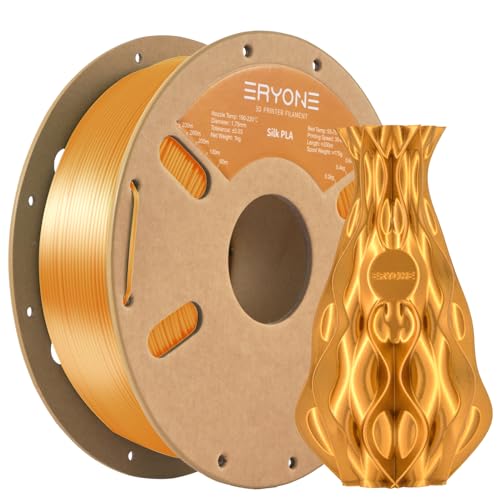Imagen principal de Filamento de PLA seda de ERYONE para impresora 3D, 1,75 mm, tolerancia