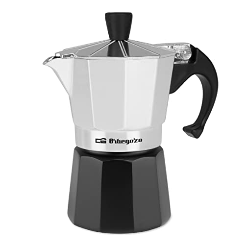 Imagen principal de Orbegozo KFM 230 - Cafetera italiana de aluminio, 2 Tazas (100 ml), Co