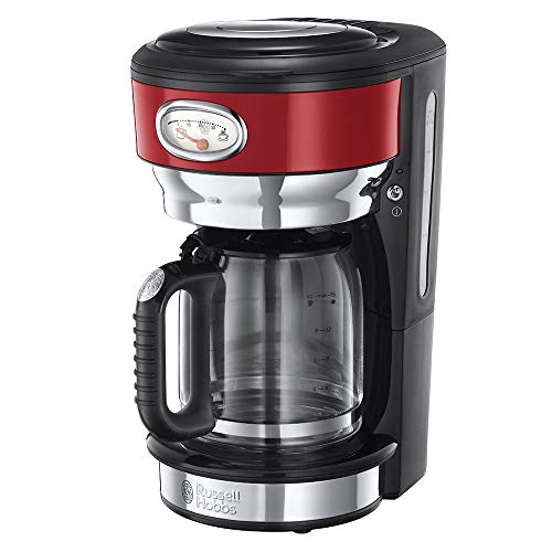 Imagen principal de Russell Hobbs Cafetera de Goteo - Jarra Cristal 1,25L, Soporte de Filt