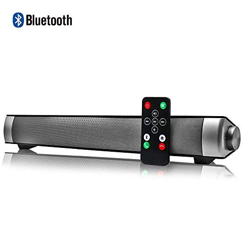 Imagen principal de Altavoces Bluetooth PC, Barra de Sonido para TV Mini Soundbar Bluetoot