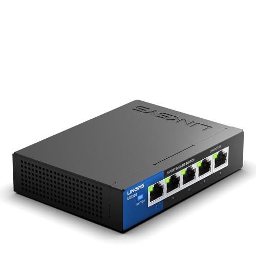 Imagen principal de Linksys 5 PORT DESKTOP GIGABIT SWITCH