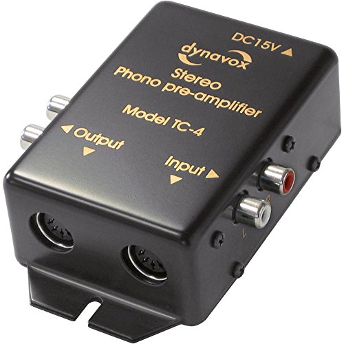 Imagen principal de Dynavox TC-4 - Preamplificador para tocadicos con cápsulas MM, Color 