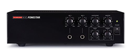 Imagen principal de FONESTAR SISTEMAS MA-30 Amplificador De Megafonia Negro