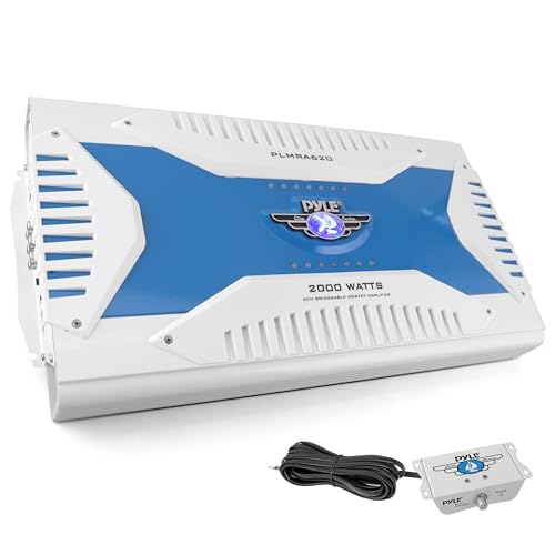 Imagen principal de Pyle PLMRA620 - Amplificador impermeable de 6 canales de 2000 vatios, 