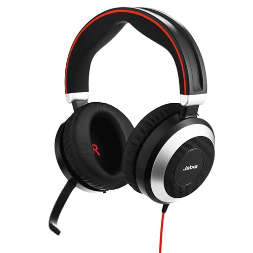 Imagen principal de Jabra Evolve 80 MS ? Auriculares Estéreo Over-Ear con Cable Certifica