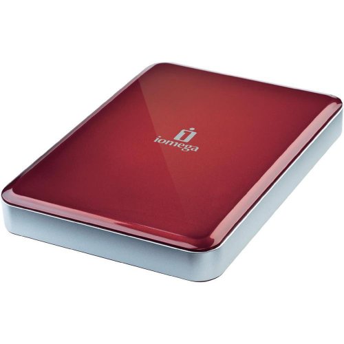 Imagen principal de Iomega Ego SuperSpeed - Disco Duro Externo portátil, 1 TB, Color Rojo