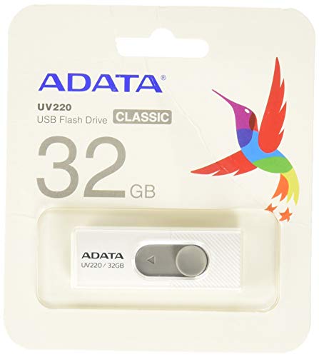 Imagen principal de A-DATA Technology UV220 32GB USB 2.0 Capacity Gris, Blanco Unidad Flas