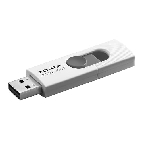Imagen principal de A-DATA Technology UV220 32GB USB 2.0 Capacity Gris, Blanco Unidad Flas