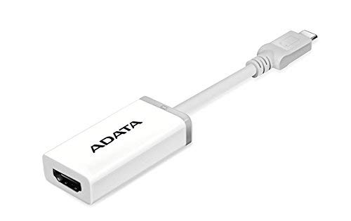 Imagen principal de ADATA ACHDMIPL-ADP-CWH Adaptador de Cable USB C HDMI A Blanco