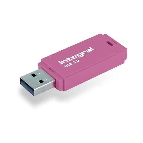 Imagen principal de Integral Pen Drive Memoria USB 3.0 ultrarrápida 64 GB Azul neón