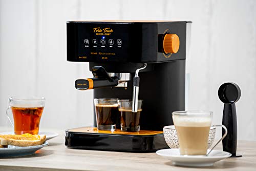 Imagen principal de ECODE® Cafetera Espresso Forte Touch, 20 Bar, Panel Táctil, Estructu