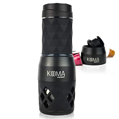 Imagen principal de Cafetera portátil espresso, para capsulas compatibles NS y café moli