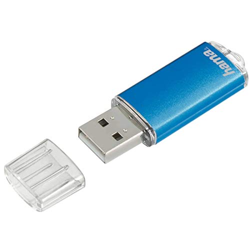 Imagen principal de Memoria USB 2.0 de Hama FlashPen Laeta Azul Azul 8 GB