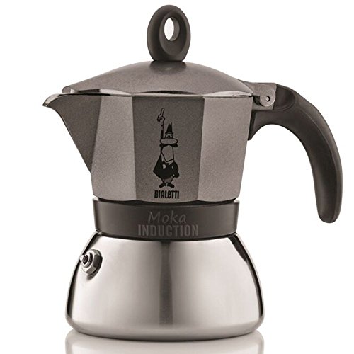 Imagen principal de Bialetti Moka Induction Cafetera Italiana Espresso por Inducción, Alu