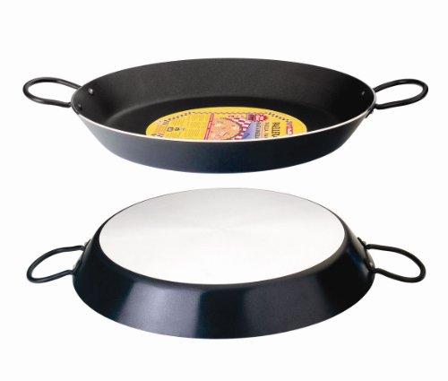 Imagen principal de IBILI - Paellera nero - 42 cm - Aluminio - Antiadherente - 10 raciones