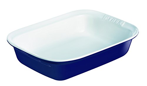 Imagen principal de Pyrex Impressions Blue White - Fuente Rectangular, 33 x 24 cm, Color A